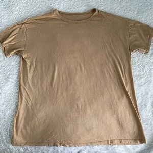 Aerie Oversized Distressed Boyfriend T-Shirt